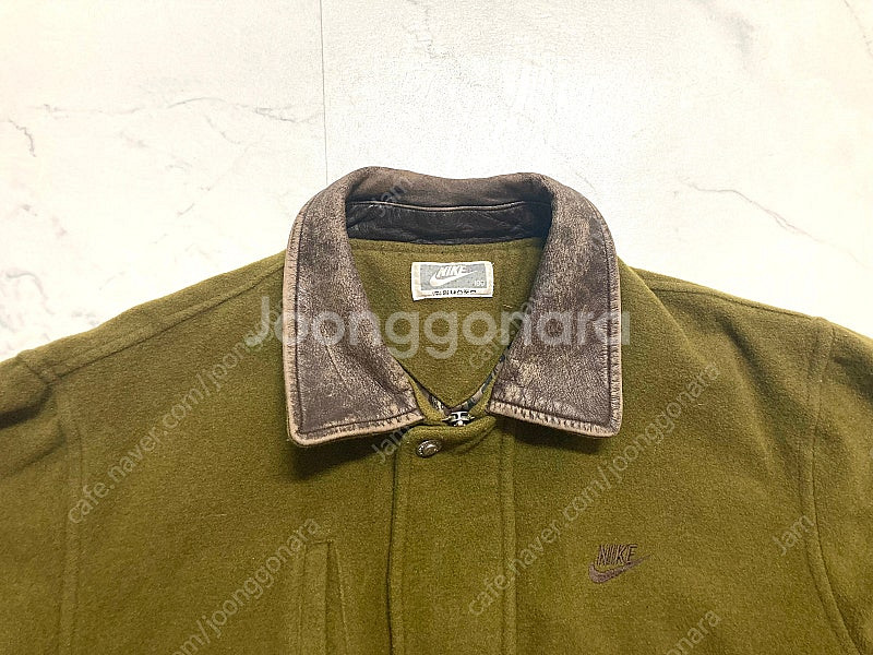 90s 나이키 삼나스포츠 울 코트 자켓 100-105--0