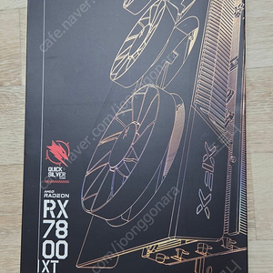 XFX RX 7800XT 마그네틱 에어(영수증O)