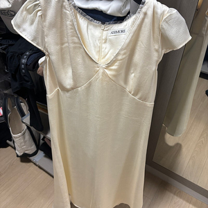 에드모어 글로우 쉬폰 레이스 롱 원피스 새상품