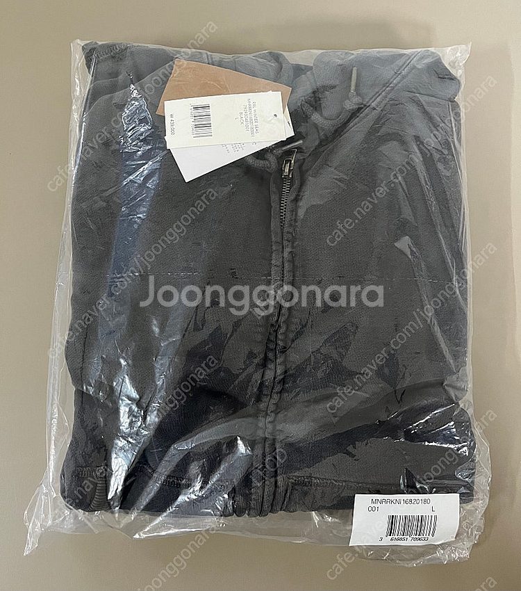 RRL 가먼트 다이 프렌치 테리 후드--2
