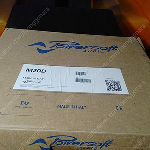 파워앰프 powersoft m20d