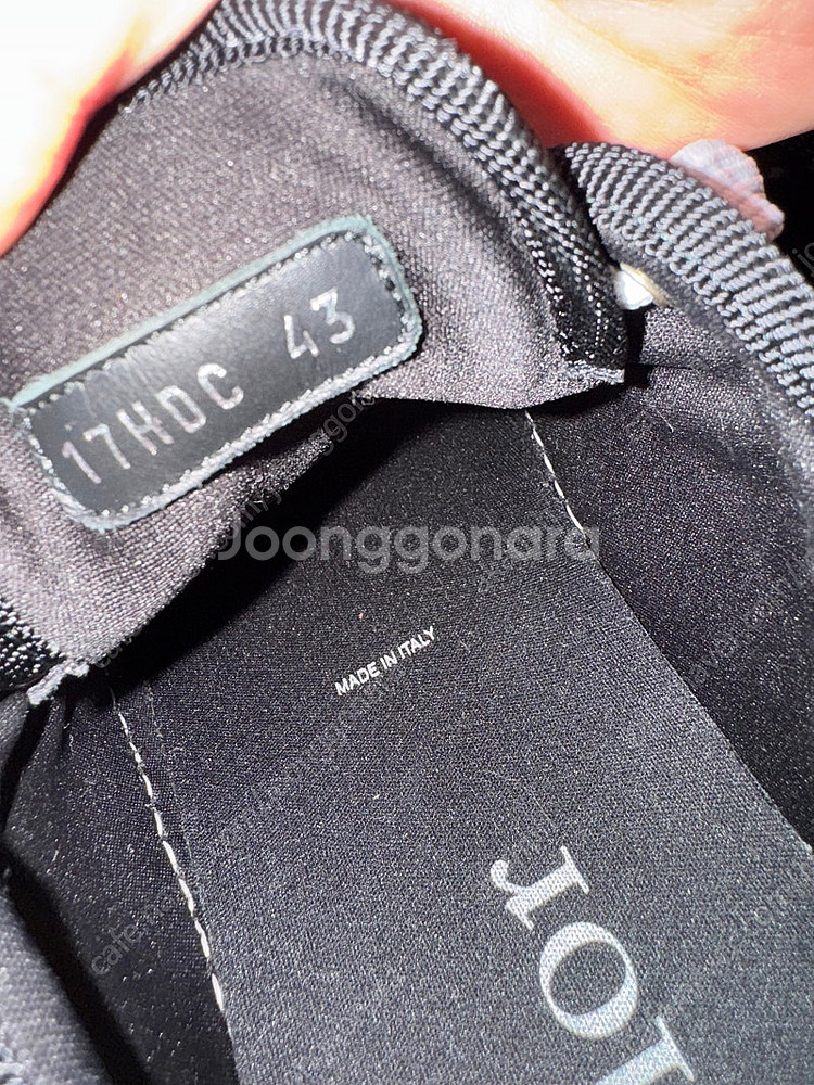 디올옴므 스니커즈 43사이즈(275)--4