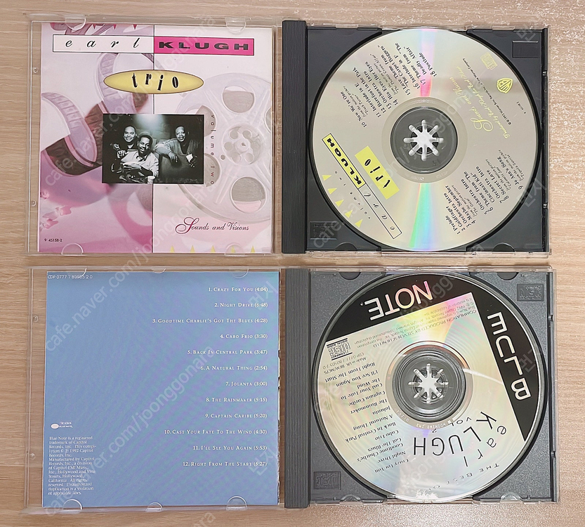CD/얼 클루 CD모음 Earl Klugh ﻿Trio - ﻿Sounds and Visions, Vol. 2 /﻿Ea... 이미지