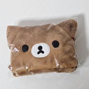 산엑스 차이로이코구마 인형 파우치 카드 케이스 카드지갑