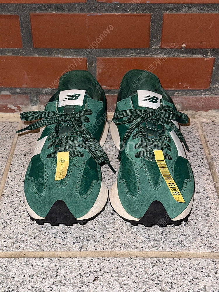 뉴발란스 스니커즈 327 그린 270--0