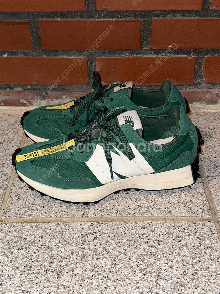 뉴발란스 스니커즈 327 그린 270--1