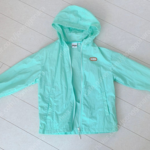 FILA 민트 아동 바람막이(130사이즈)
