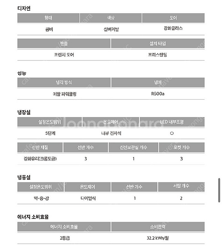 [창원] 캐리어 클라윈드 콤비 냉장고 250L 새상품--6