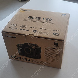 캐논 풀프레임 시네 카메라 EOS C80 단순 개봉 팝니다