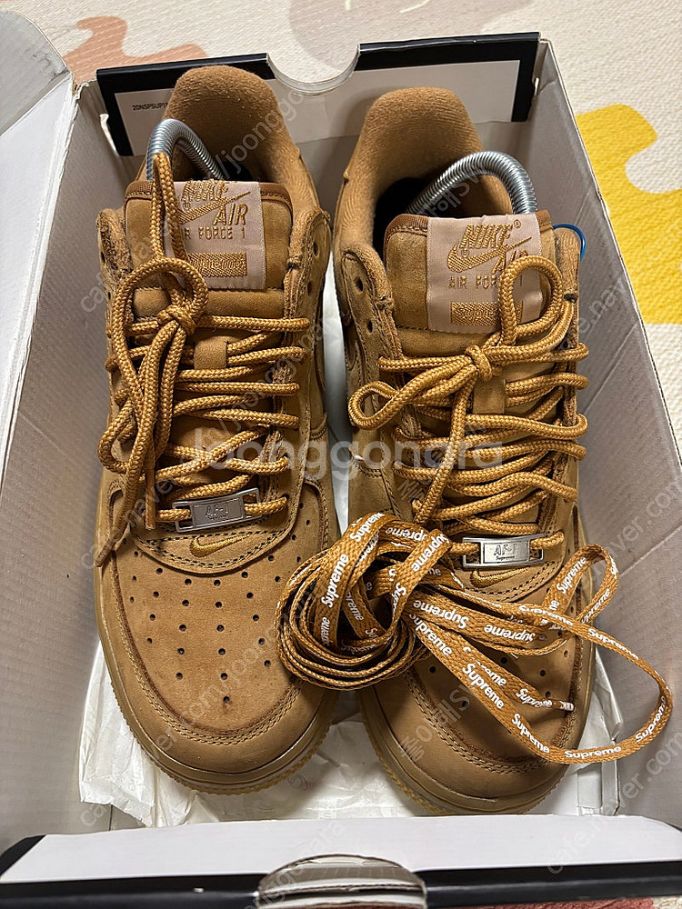 나이키x슈프림 된장포스260사이즈--0