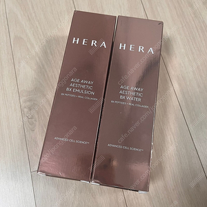 일괄)헤라 에이지 어웨이 에스테틱 BX 에멀젼+워터