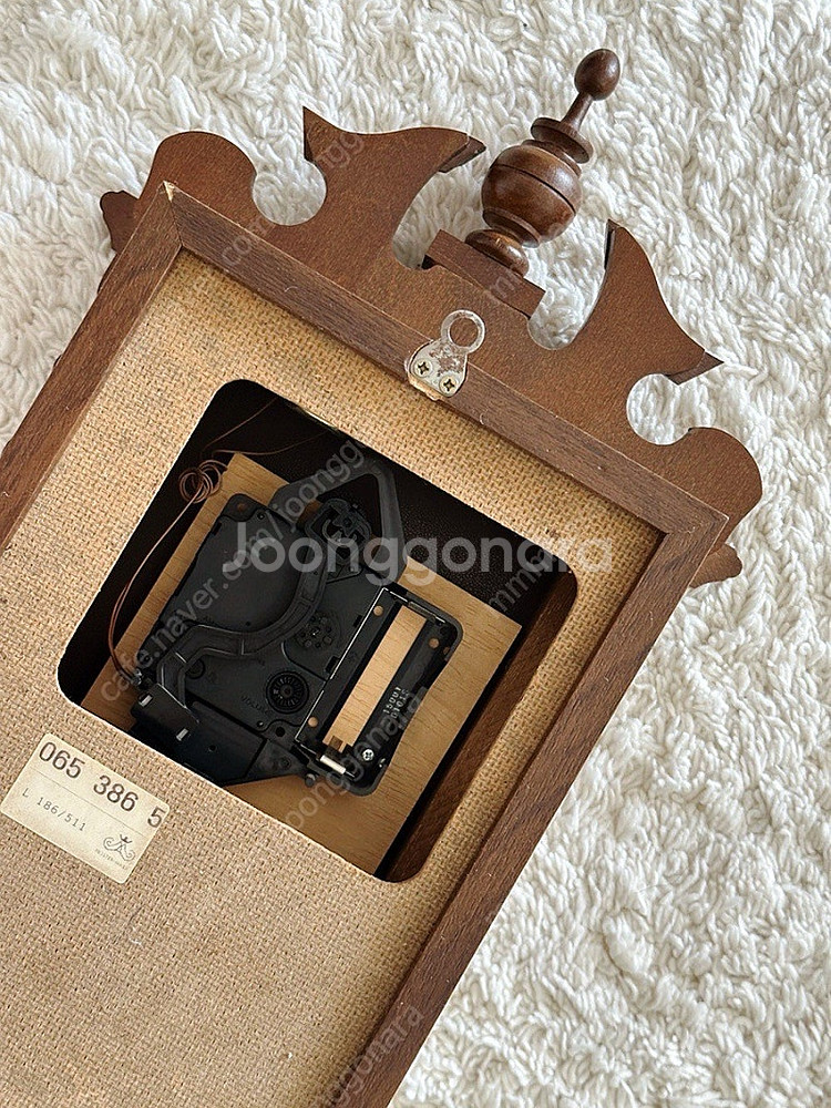 독일 빈티지 마이스터앙커 원목 괘종시계 엔틱 추시계--5
