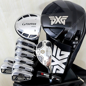 급매! 남성용 타이틀리스트, PXG 골프채 풀세트!