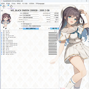 WD SN850X 2TB 거의새것