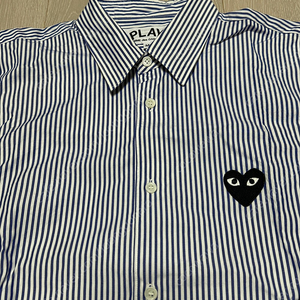 꼼데가르송 블랙와펜 스트라이프 셔츠 꼼데셔츠 Striped Shirt