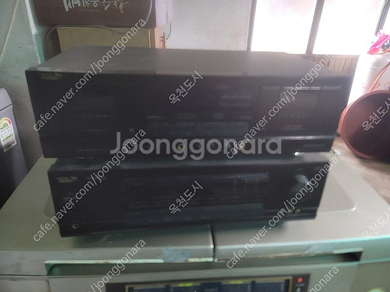 인켈 . 리시버앰프 rv-5020r , 더블 카세트데크...--5