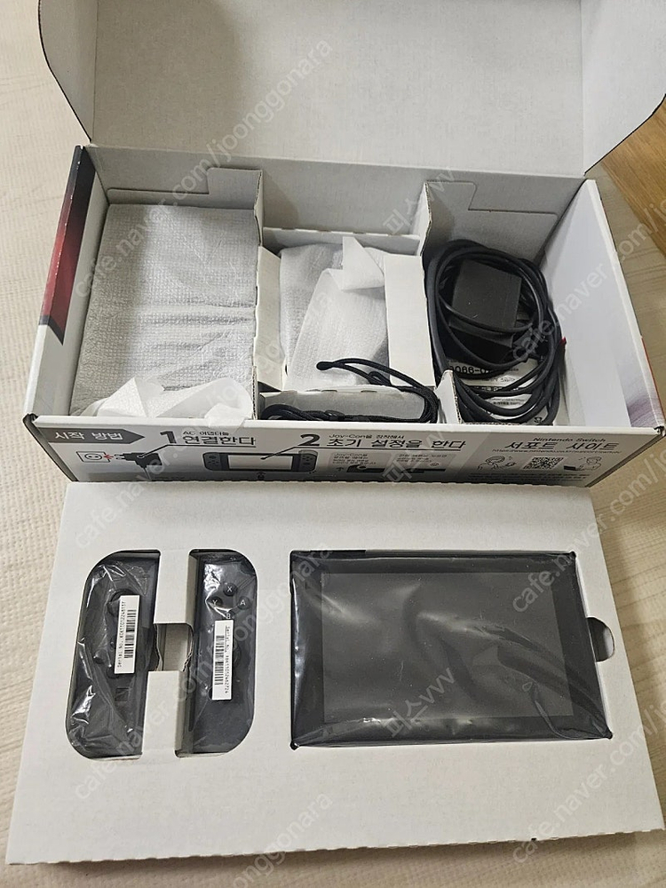 닌텐도스위치 구형(ㅋㅍ가능순정)팝니다 이미지