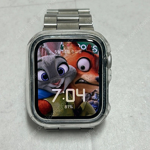 애플워치 se2 44mm 실버 팝니다
