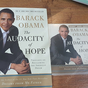 (잠수네 영어 고수)오바마 담대한 희망 영어원서cd set The AUDACITY of HOPE