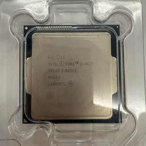 인텔 i5-4670 CPU 팝니다.