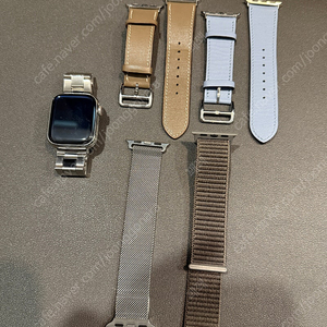 애플워치7 41mm 실버 스테인리스