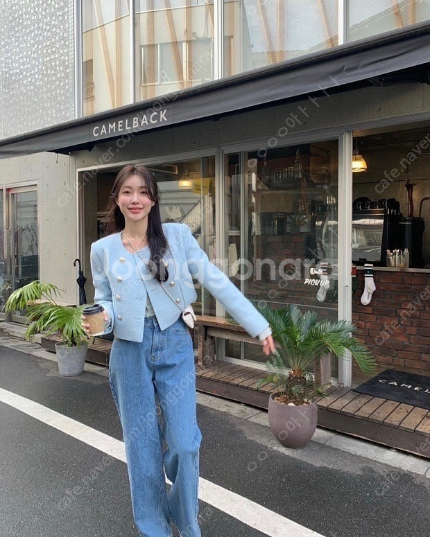 리에뜨 멜 트위드 자켓--1