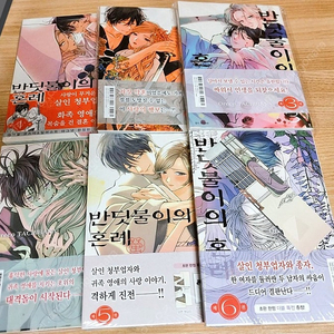 반딧불이의 혼례 초판 만화책 더특 1권,2권,3권,4권,5권,6권