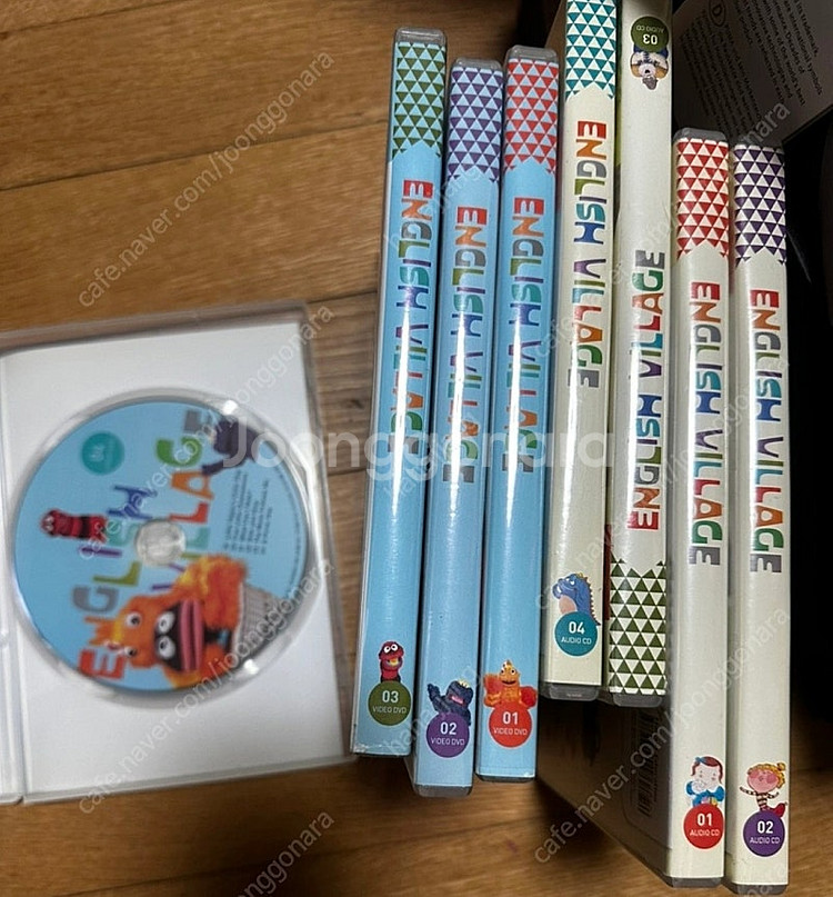 한솔잉글리쉬빌리지 24권 cd 사운스카드 미디어웨일--1