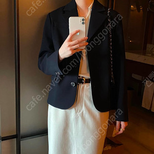 lo61 Anais Wool Jacket in Dark Navy