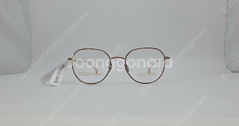 FRANK CUSTOM 고급 티타늄 안경 7257 새제...--0