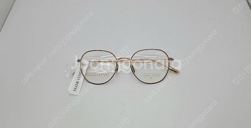 FRANK CUSTOM 고급 티타늄 안경 7257 새제...--5