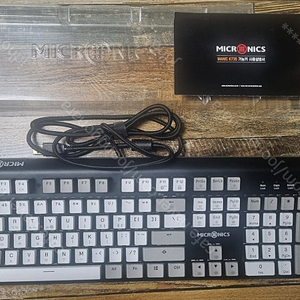 마이크로닉스 MANIC K735 기계식 키보드 판매합니다.