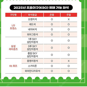 야구,축구 티켓링크 4매에 44000원