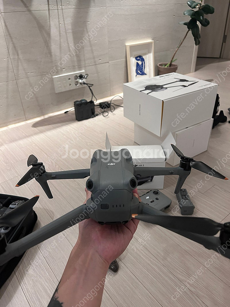 dji 에어3 드론 판매합니다 박풀 상태굿--4