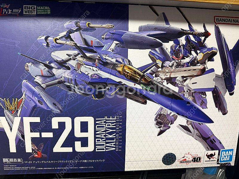DX 초합금 YF-29 듀란달 발키리 맥시밀리언 @하자...--0