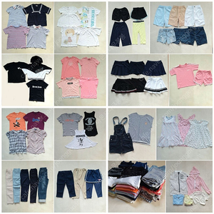 여아옷 150 아이옷 여아150 여아여름옷 150사이즈 하복 티셔츠 반팔티 청바지 스판바지 치마 원피스 레깅스 바람막이 봄잠바 등등 총55벌 일괄판매