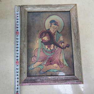 오래된 그림 액자