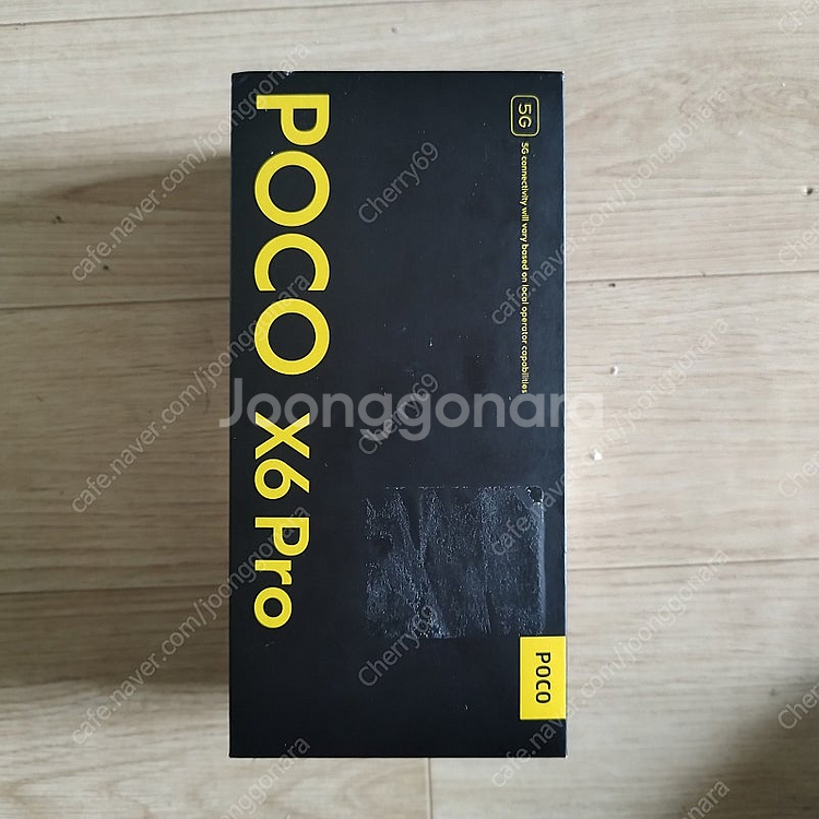 샤오미 포코 X6pro 블랙 256GB--0