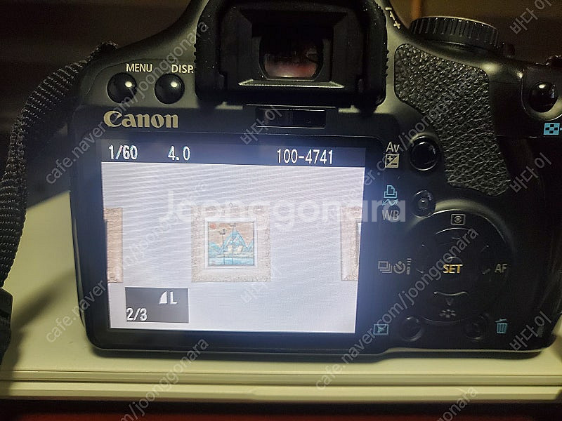 케논 EOS 450D 카메라--1