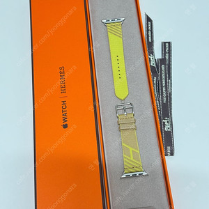 애플워치 에르메스 크라프트/라임 점핑싱글투어(38/40/41mm)