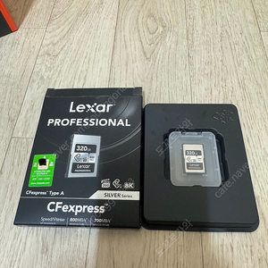 렉사 CFexpress Type a 실버 320gb 메모리