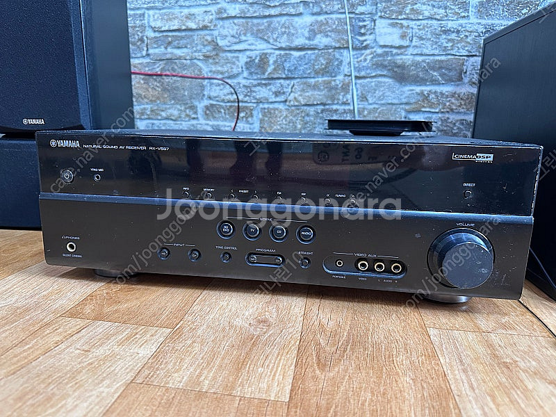 야마하 리시버(RX-V567), 스피커(NS-50F, ...--1
