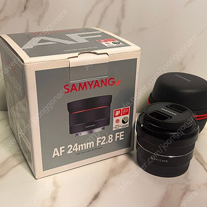 삼양 24mm f2.8 FE 소니 마운트 + 렌즈스테이션