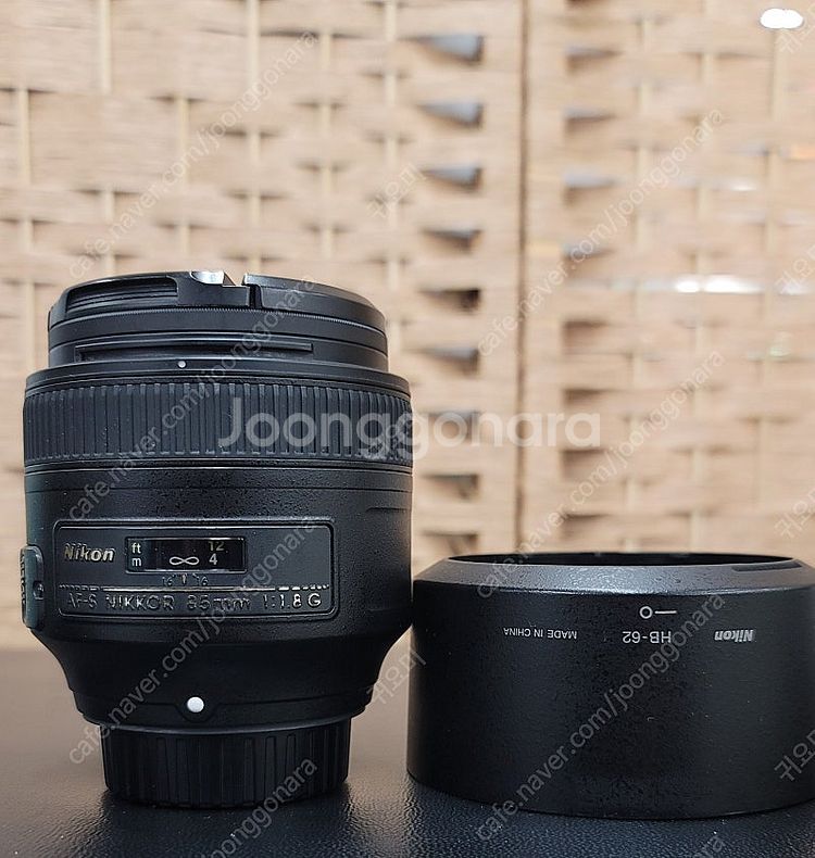 니콘/정품 af-s 85mm f1.8g 박스풀셋--6