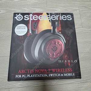스틸시리즈 arctis nova 7 디아블로4 에디션 판매해요