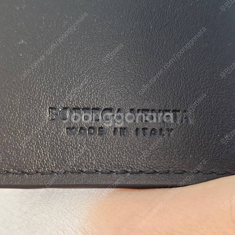새제품) 보테가베네타 인트레치아토 머니클립 지갑 반지갑...--3