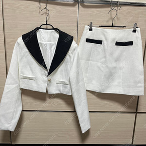 새상품] 자켓, 스커트 세트 25000원