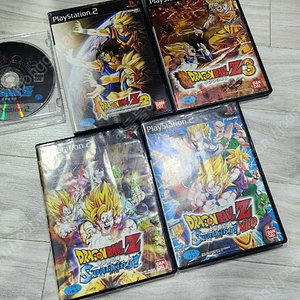 ps2 드래곤볼z 시리즈 5개 일괄 택포 3.5