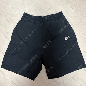 남자 [나이키 정품] 카고 반바지 L 블랙