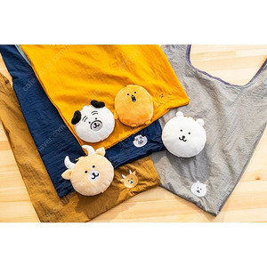 농담곰 나가노 에코백 가방고리 인형